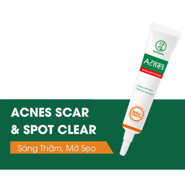 Gel chuyên biệt sáng thâm mờ sẹo Acnes Scar and Spot Clear 10g