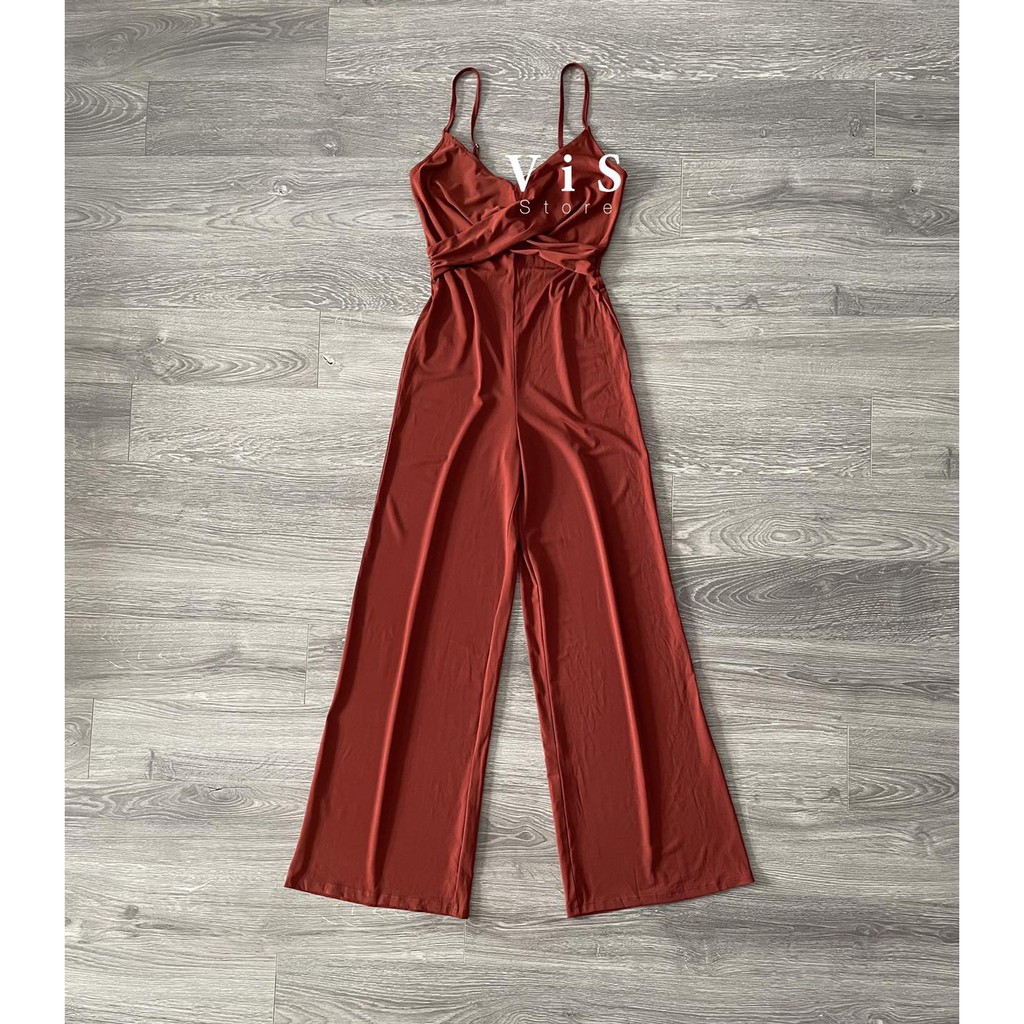 JUMPSUIT THUN NỮ DÀI SUÔNG