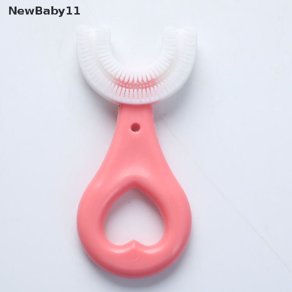 Bàn Chải Đánh Răng Silicone Hình Chữ U Cho Bé