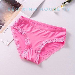 Quần Lót Nữ Cao Cấp Lụa Freesize 38-58kg