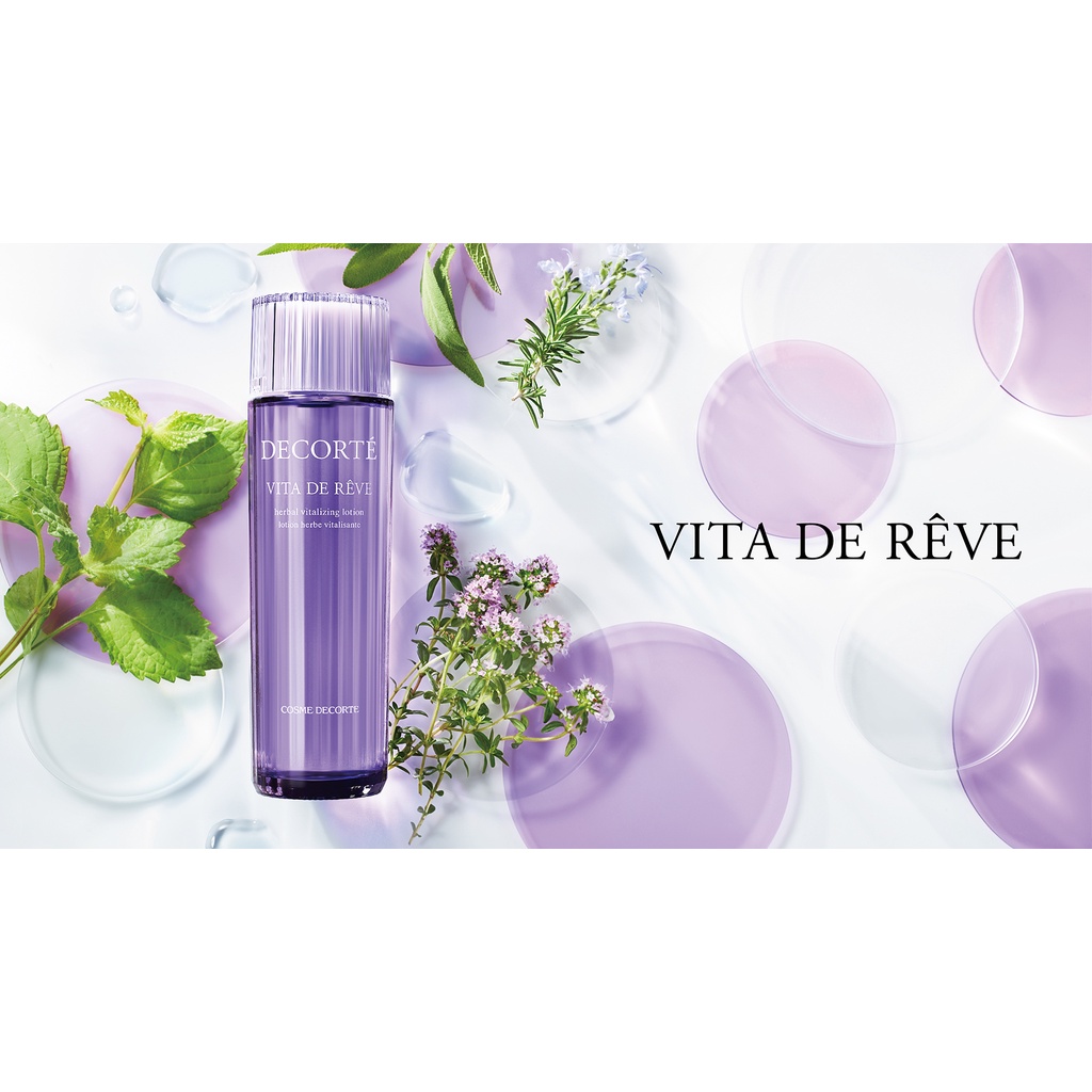 NƯỚC HOA HỒNG & SE LỖ CHÂN LÔNG COSME DECORTE Vita De