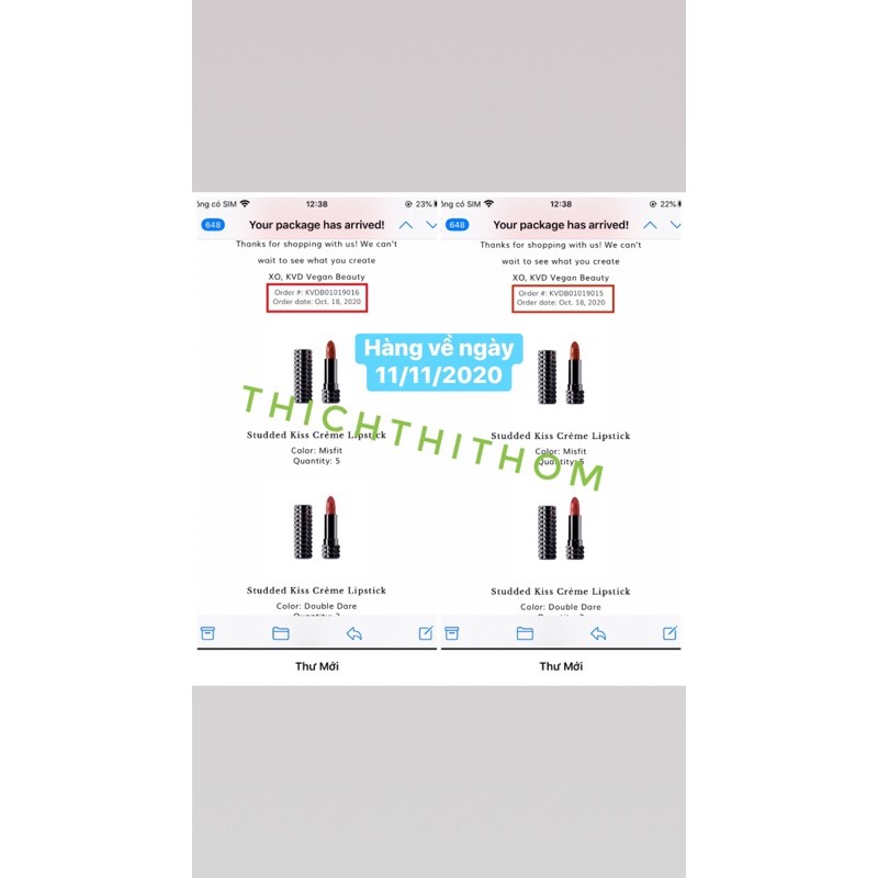 [CÓ BILL] Son Kat Von D - Misfit | BigBuy360 - bigbuy360.vn