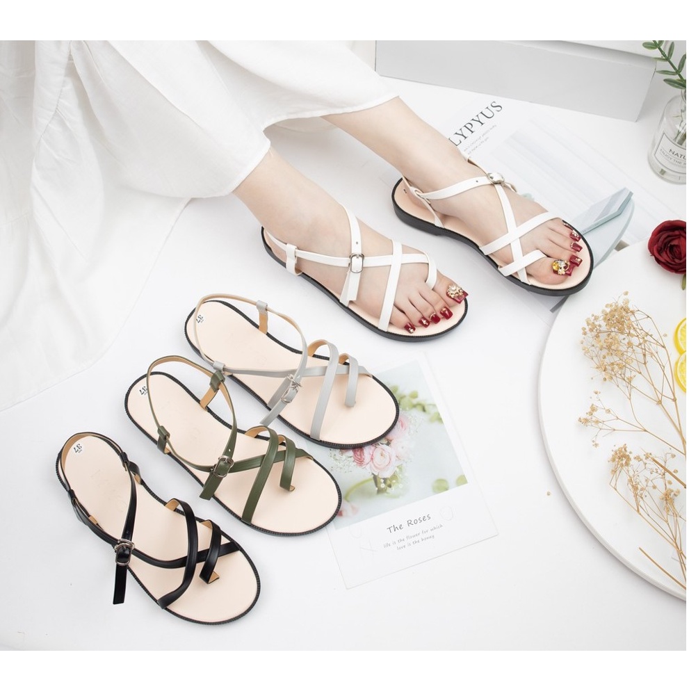 Sandal xỏ ngón chiến binh cho cô nàng cá tính HMTShoes B01