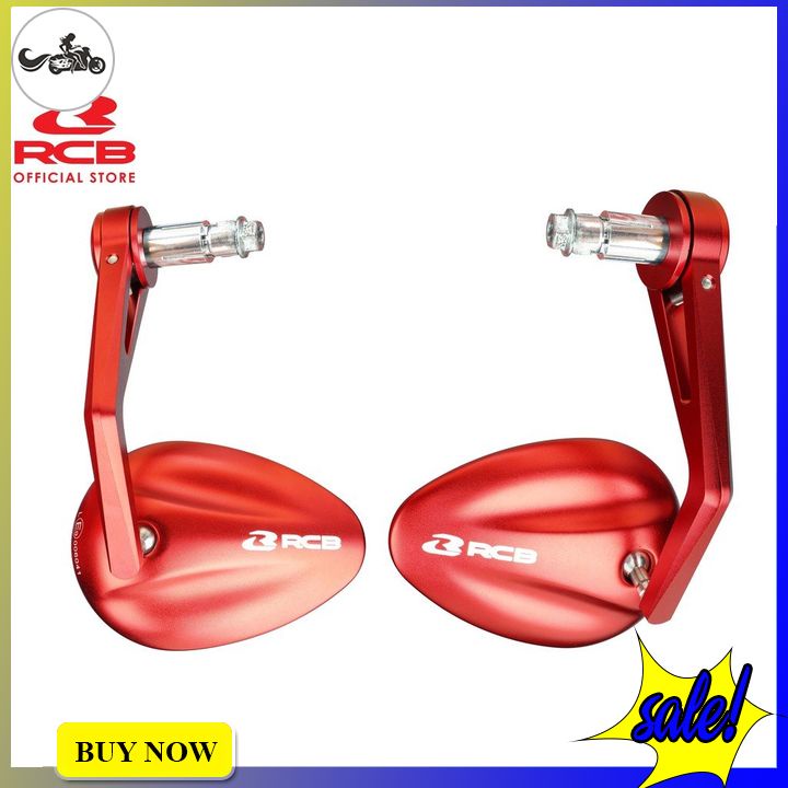 Gương chiều hậu RACINGBOY S5 gắn gù xe máy từ nhôm CNC cao cấp (giá 1 cái)