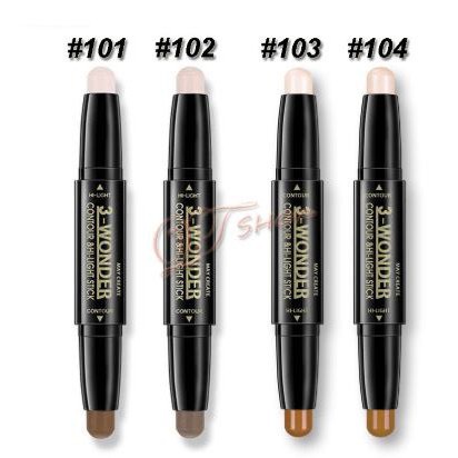 Bút Tạo Khối Và Che Khuyết Điểm Đa Năng 3W Wonder  Maycreate Lyyoga- A95
