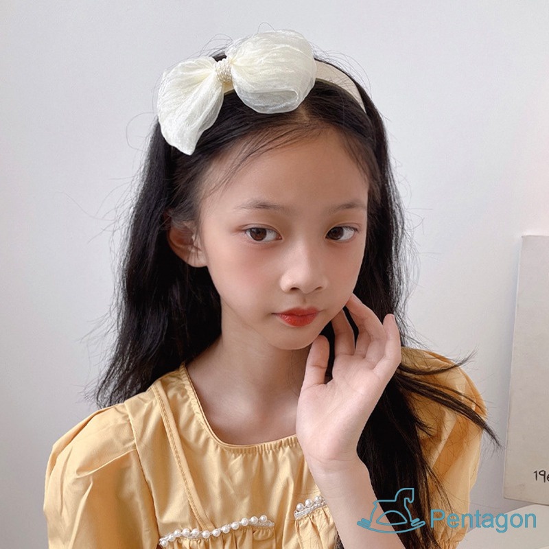 Kẹp Tóc Đính Ngọc Trai Giả Xinh Xắn Cho Bé Gái