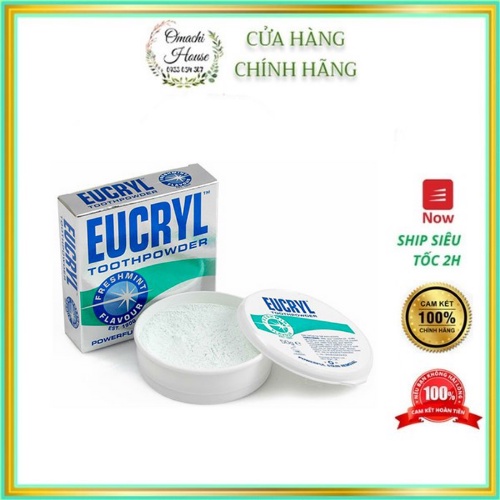 Bột Làm Trắng Răng Eucryl