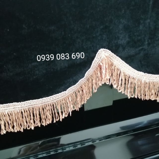 Combo khăn phủ đàn và phủ ghế đàn Piano nhung đen