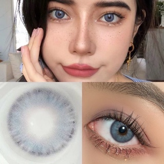 6 mẫu lens xanh biển 0 độ hot hit / tặng khay gương khi mua