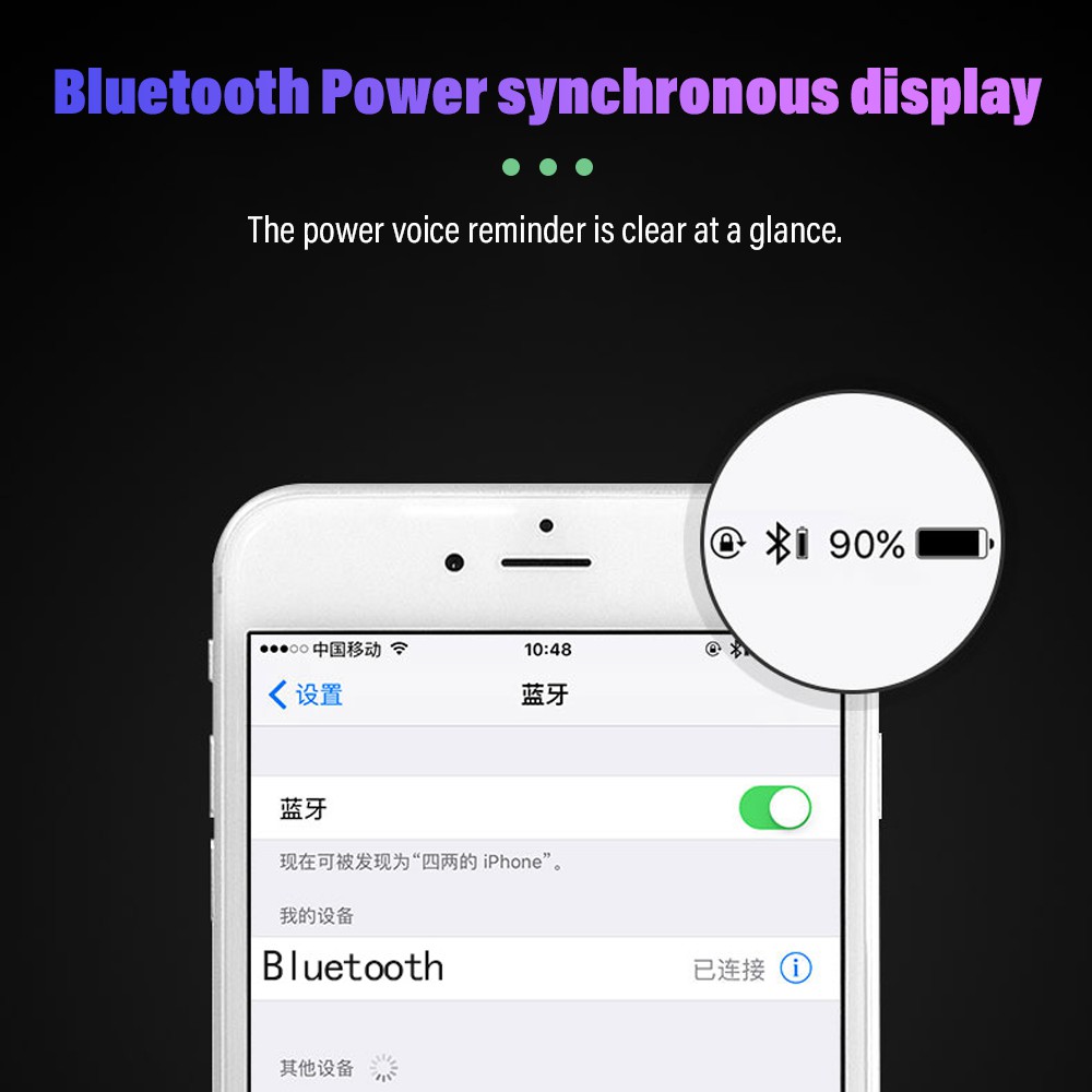 Tai nghe không dây từ tính Pulierde S56 tích hợp BT 5.0 và mic