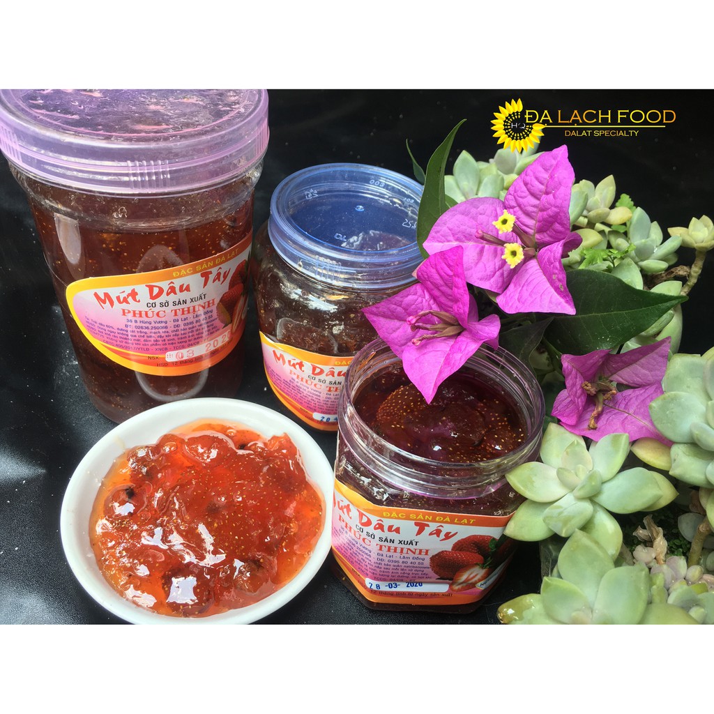 Mứt dâu tây nguyên chất - Đặc sản Đà Lạt/ Đạ Lạch Food | BigBuy360 - bigbuy360.vn