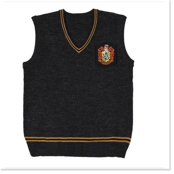 Áo Len Harry Potter Áo Khoác Hufflepuff Ravenclaw Slytherin Gryffindor Áo Len Không Tay