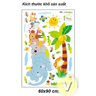 Decal dán tường Giờ ra chơi