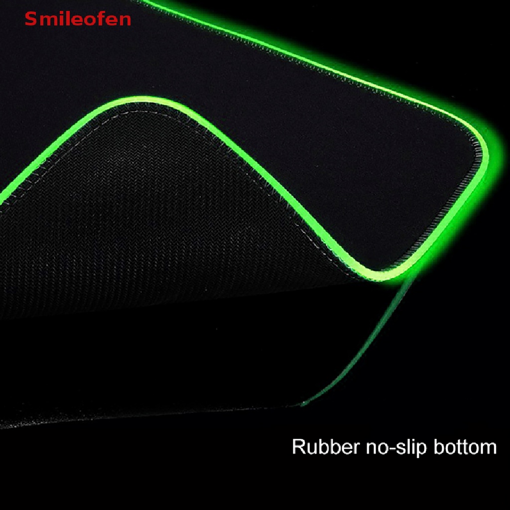 Thảm Lót Chuột Chơi Game Có Đèn LED RGB Nhiều Màu Sắc Dành Cho PC Laptop Mới