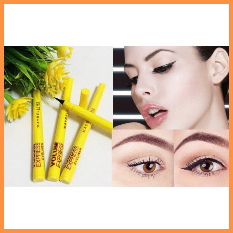 Kẻ mắt Bút lông Maybeline