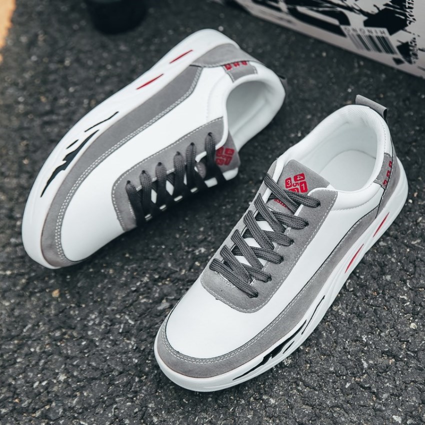 Giày Nam Thể Thao, giày sneaker cổ thấp, kiểu buộc dây thường ngày ZATA-SP012.