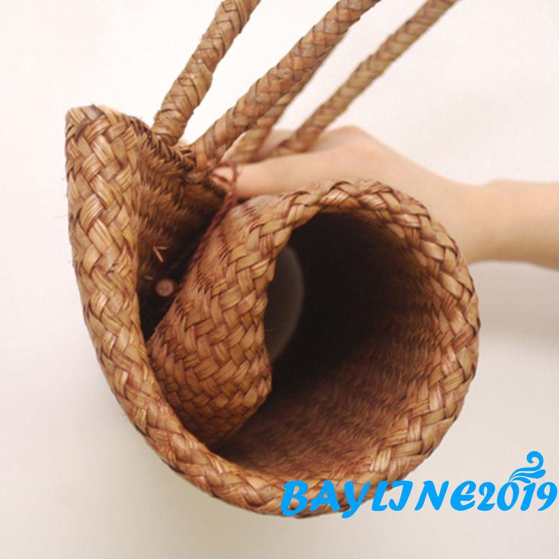 Túi xách đan rơm thời trang nữ xinh xắn