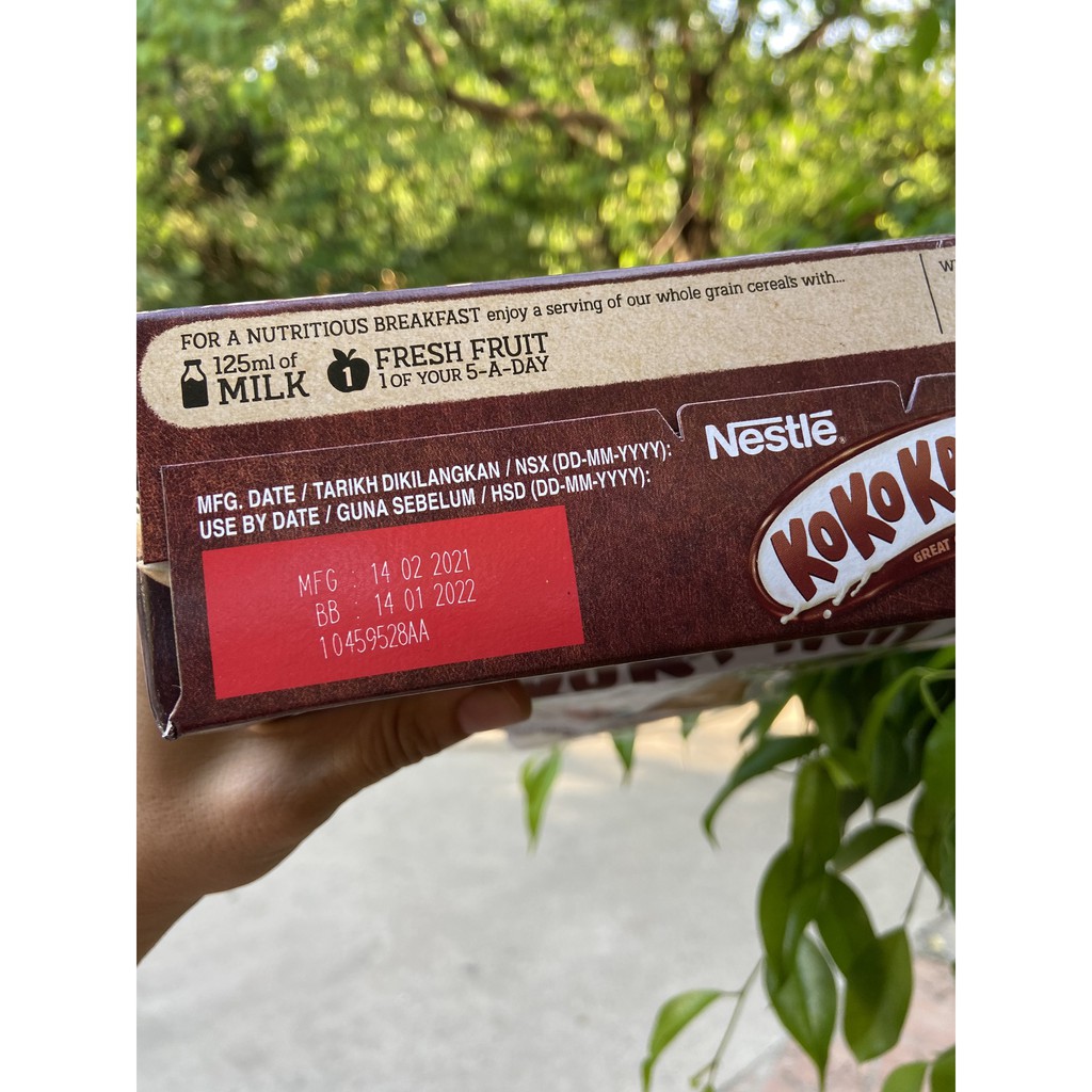 Ngũ cốc Nestlé Koko Krunch vị socola hộp 330g