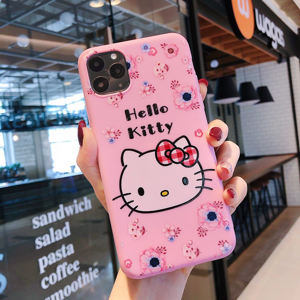 SAMSUNG HELLO KITTY Ốp Lưng Tpu Họa Tiết Hình Chú Mèo Dễ Thương Cho Samsung J2 J8 J730 J710 J7 J5 J4 J6 J530 J510 J310 Grand Prime Plus 2018