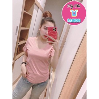 Áo phông nữ cổ tim siêu Hot