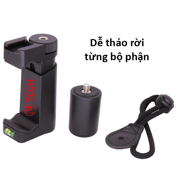 Kẹp điện thoại kết hợp tay cầm chống rung F-Mount