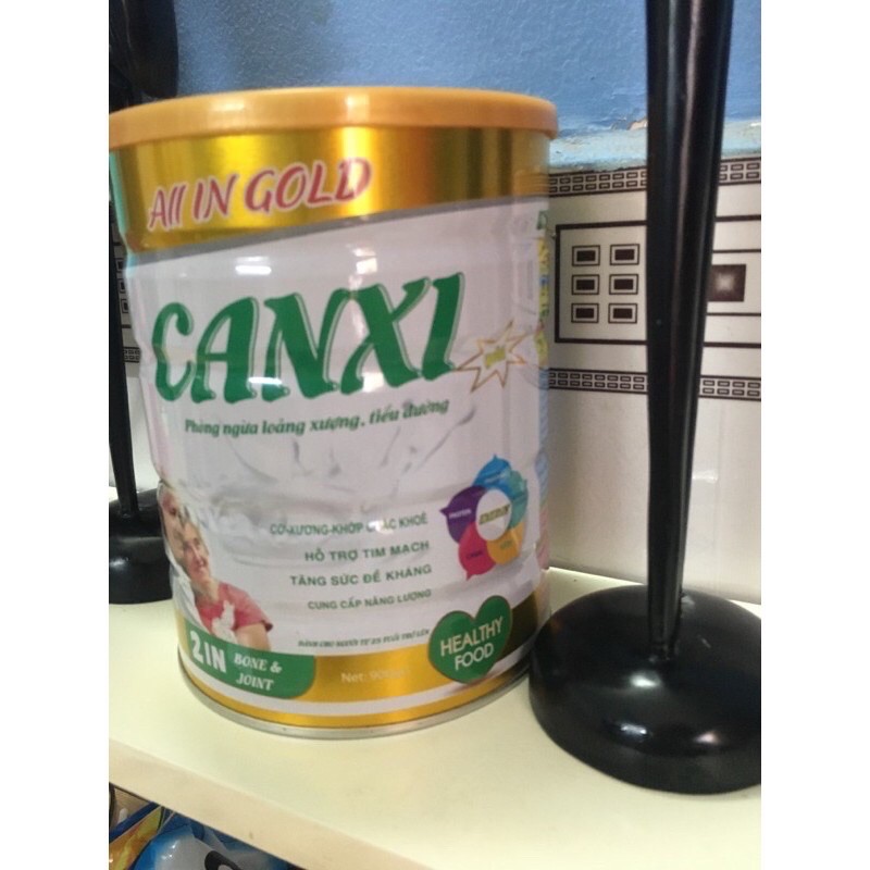 combo 3 lon Canxi Gold 900gr  Phòng ngừa loãng xương tiểu đường