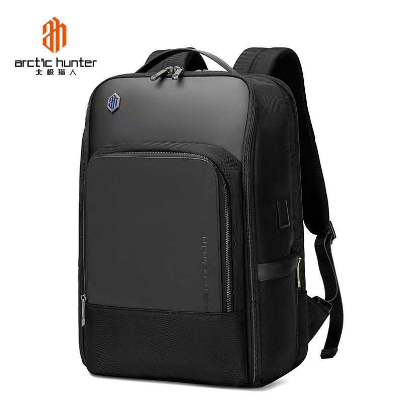 ARCTIC HUNTER  Multifunctional Backpack 15.6&quot;Laptop Bag Men's Anti-Theft Business Bag Waterproof Travel Bag  with USB External Charge