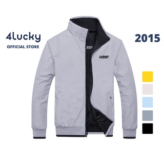 [Mã INCU20 giảm 20K đơn 150K] Áo khoác nam dù 2 mặt thêu chữ 4Lucky 2015, chông nước, chống nắng