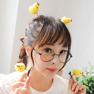 KẸP TÓC LÒ XO GÀ CON ẢNH THẬT