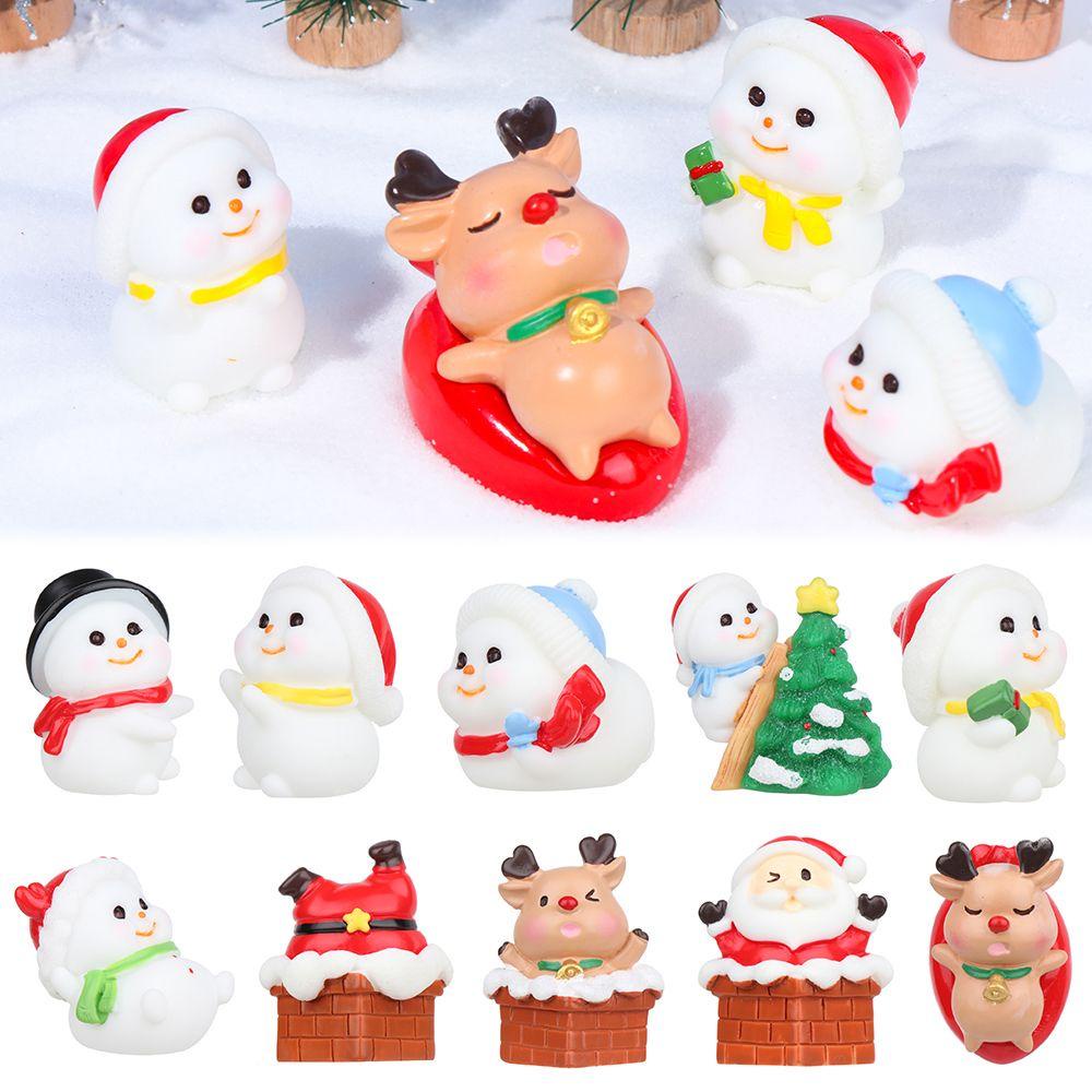 ZAIJIE24 Xe Lửa Mini Có Đèn Led Trang Trí Giáng Sinh