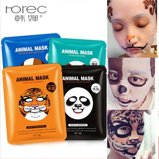 [Sẵn chính hãng] Mặt nạ dưỡng ẩm trắng da hình thú Rorec siêu đáng yêu.