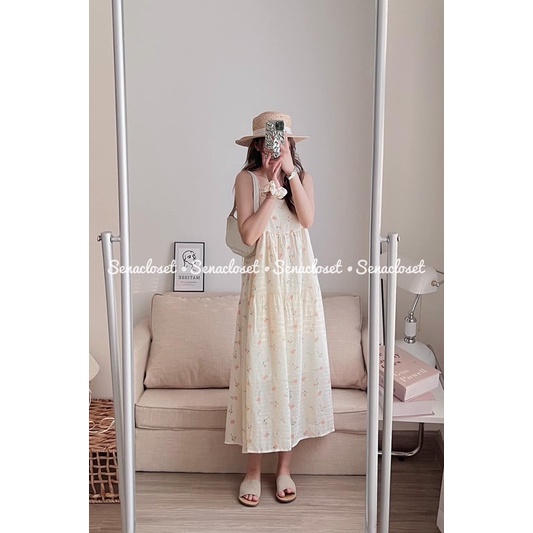 Đầm Váy Maxi hoa 2 dây dáng dài cực xinh🌸🌼🌸🌼