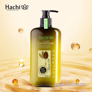 Dầu xả dành cho tóc hư tổn chiết xuất ARGAN - Hachi Việt Nam Nourishing Conditioner
