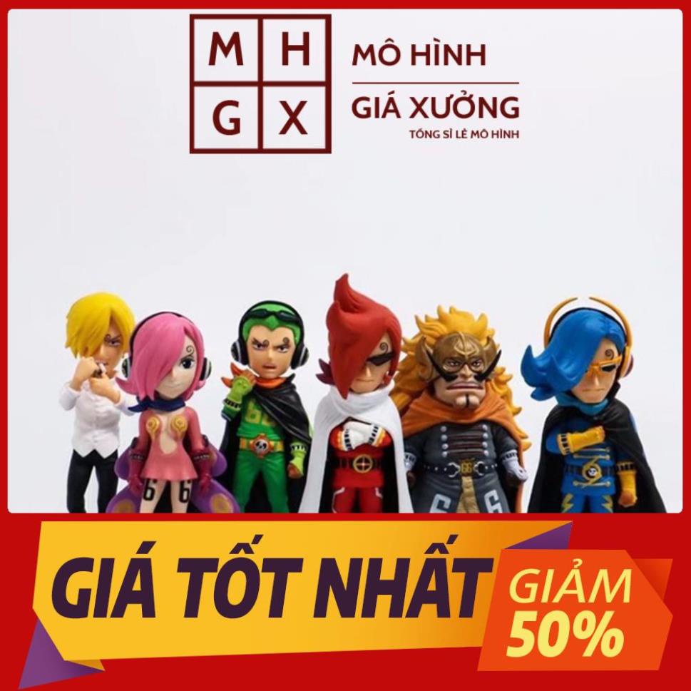 Mô hình Gia đình Vinsmoke Germa 66 Family WCF Full box . Gia Đình Sanji hắc cước - Figure One Piece