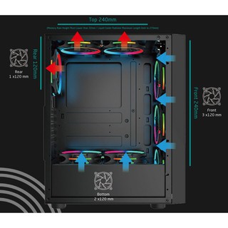 Vỏ case máy tính Xigmatek Athena (ATX ,Micro ATX, ITX )