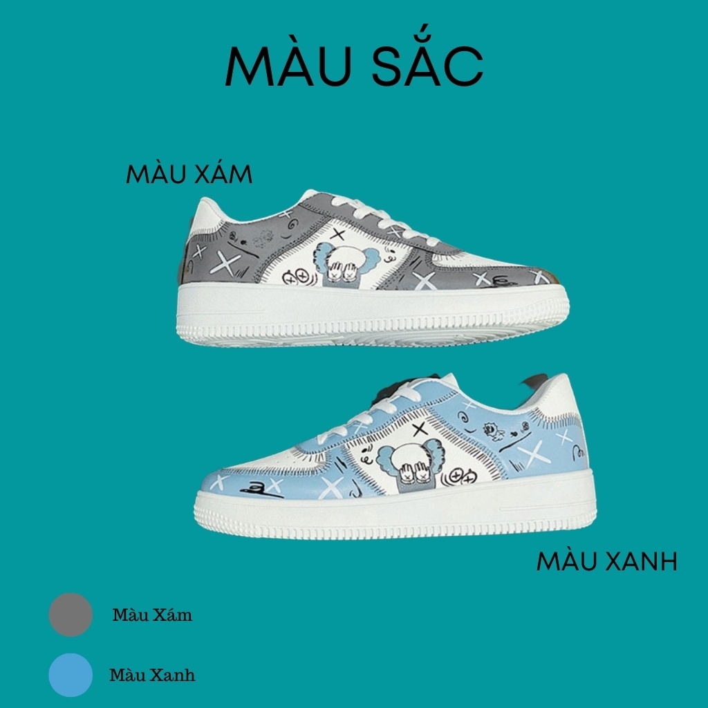 Giày Sneaker Nam TKTMS48 Giày Thể Thao Nam Chất Da Cao Cấp Phong Cách CuTe Phô Mai Que  TKT STORE Size (39-44)