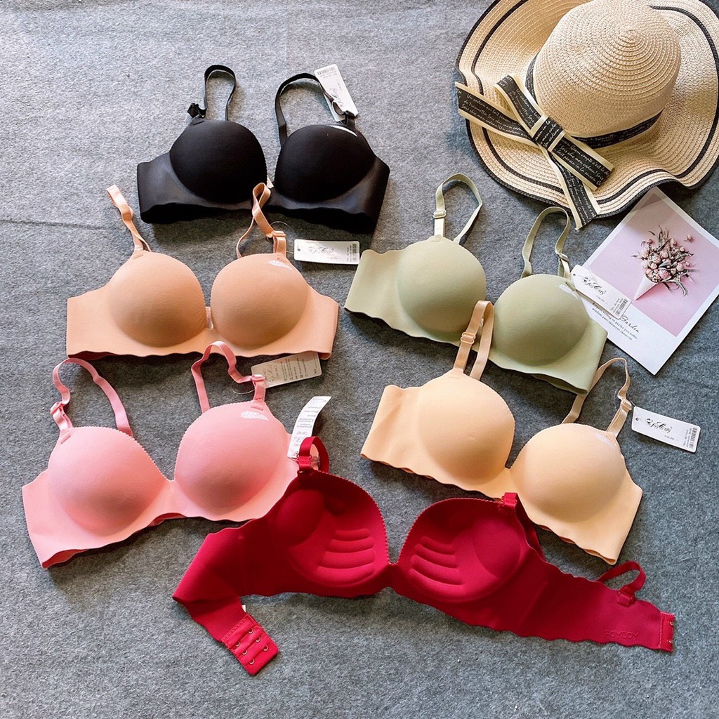 [RẺ VÔ ĐỊCH Áo lót nữ, áo ngực nữ su Lông vũ đệm dày bàn tay nâng ngực chống xệ mã a02