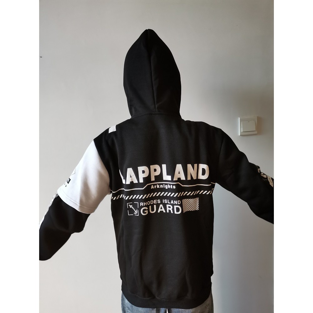 Áo Khoác Hoodie Tay Dài Có Khóa Kéo Hóa Trang Nhân Vật Arknights
