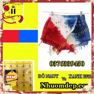 Màu nhuộm quần áo xanh jeans