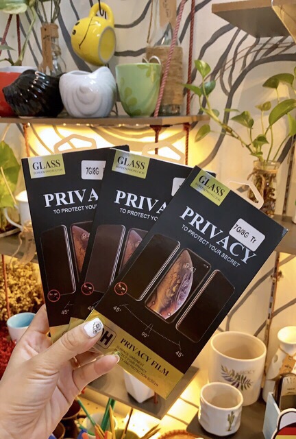 Kính Chống Nhìn Trộm 6 7 8 6plus 7plus 8plus X XS XR XSMAX 11 PRO MAX