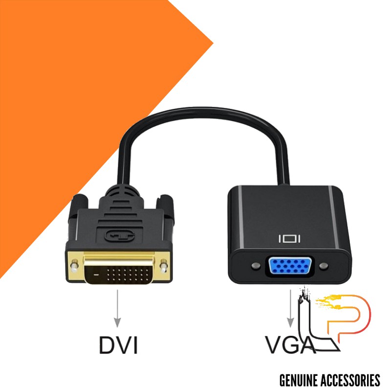 Cáp chuyển DVI 24+1 ra VGA có chip set