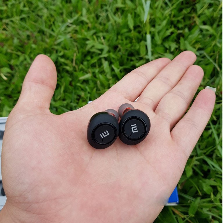 Tai Nghe Bluetooth AirDots Redmi2 Đen True Wireless | Cảm biến tự động kết nối | Bảo Hành 1 đổi 1 | BigBuy360 - bigbuy360.vn