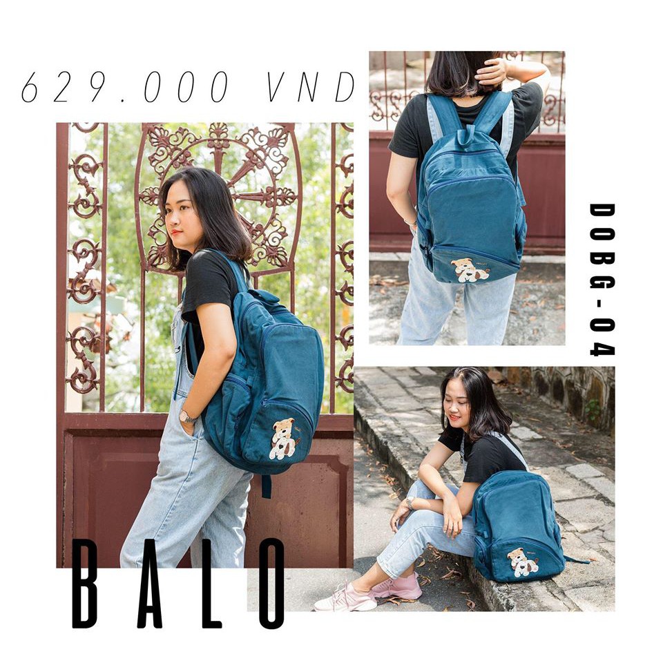 Balo người lớn size lớn PET SHOP DOBG-004