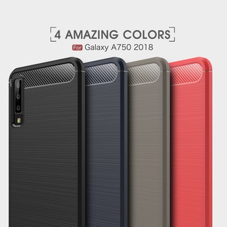 For Samsung Galaxy A750 2018 Case Slim Rugged Armor Soft Rubber