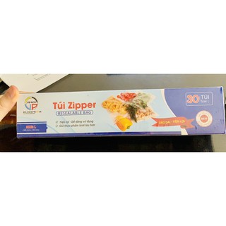 TÚI ZIP ĐỰNG THỰC PHẨM-SIZE M L.