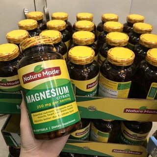 180 viên magnesium citrate nature made mỹ