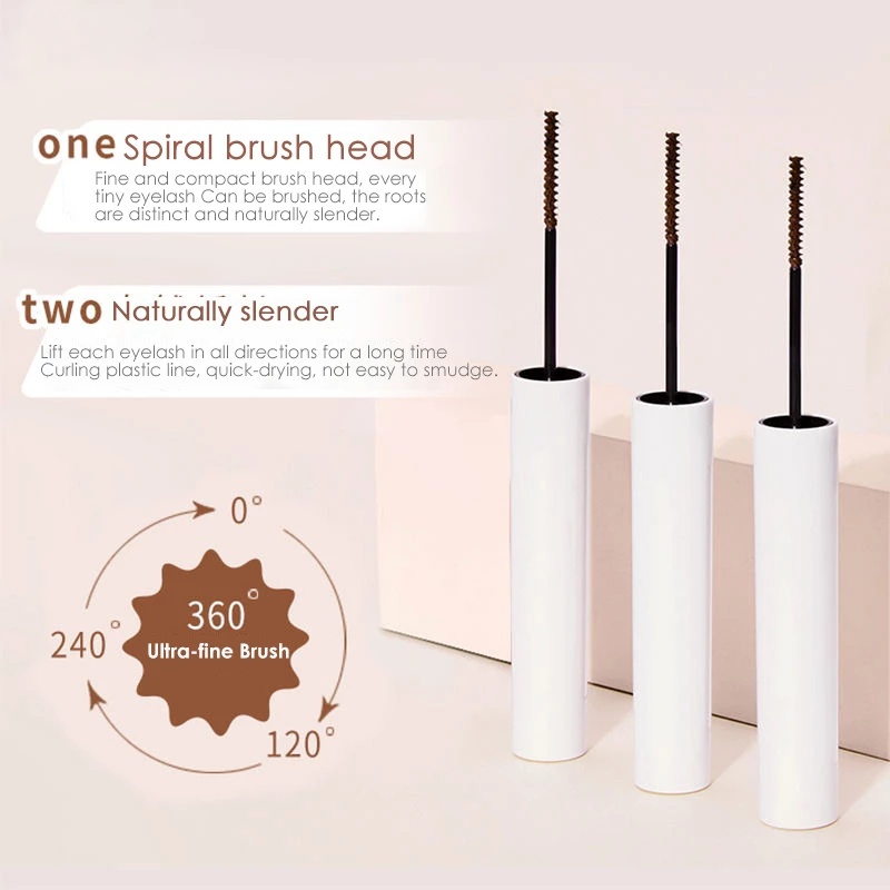 Mascara SUAKE siêu mịn chống thấm nước không nhòe sợi lụa làm cong dày dài mi lâu trôi