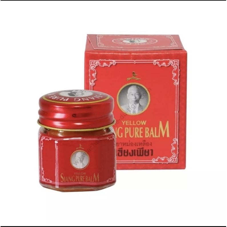 COMBO 3 HỦ DẦU CÙ LÀ ÔNG GIÀ SIANG PURE OIL BALM 12gr Thái Lan