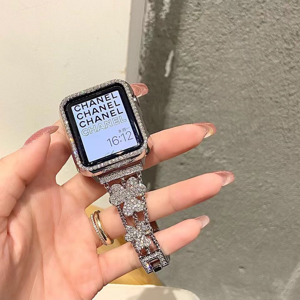 Dây Đeo Đồng Hồ Thay Thế 2022 Bằng Kim Loại Cho Apple watch 44mm 42mm 40mm 38mm iwatch 6 SE 5 4 3 2 1