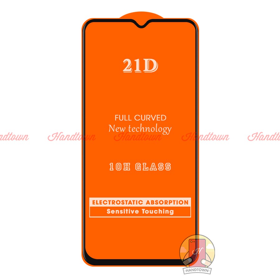 Kính Cường lực Redmi 8 / Redmi Note 8 Pro Full màn hình 21D Handtown SIÊU BỀN